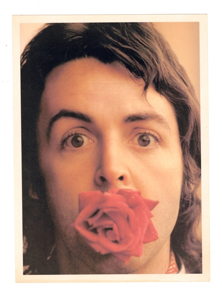 Paul McCartney "Red Rose Speedway" Original Album Cover Photograph by Linda McCartney