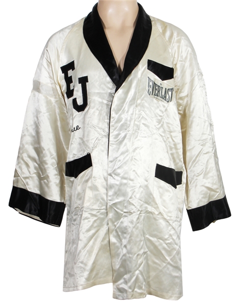 Bernie Taupins Owned and Worn Custom Elton John 1976 MSG Concert Boxing Robe