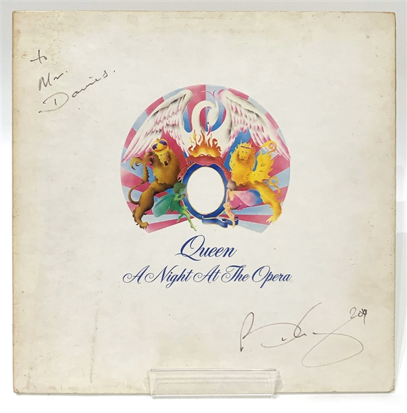 Queen Brian May Signed “A Night At The Opera” Album