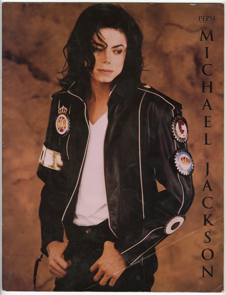 Michael Jackson Owned "Dangerous World Tour" Program (Frank Cascio)