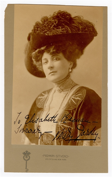 Opera Star Mary Garden Signed Photograph