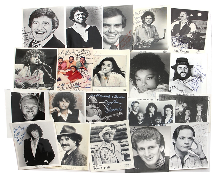 Twenty Signed Celebrity Photographs (Candlewood Playhouse)