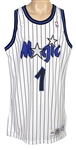 Anfernee “Penny” Hardaway 1994-95 Game-Used Orlando Magic Rookie Home Jersey