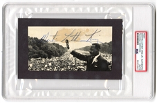 Martin Luther King, Jr. Signed Historic “March on Washington” Photograph (PSA/DNA Encapsulated)