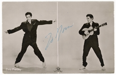 Elvis Presley Signed Postcard