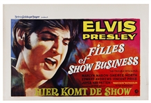 Elvis Presley Original “The Trouble With Girls” 1969 Belgian Movie Poster