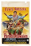 Elvis Presley Original “Paradise, Hawaiian Style” 1966 Foreign Movie Poster