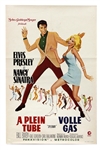 Elvis Presley Original “Speedway” 1968 French Movie Poster