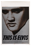 Elvis Presley Original “This is Elvis" 1981 Movie Poster