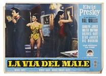 Elvis Presley Original “King Creole” 1958 Spanish Movie Poster