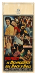 Elvis Presley Original “Jailhouse Rock” 1957 Spanish Movie Poster