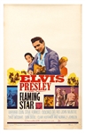 Elvis Presley Original “Flaming Star” 1960 Movie Poster