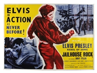 Elvis Presley Original “Jailhouse Rock” 1957 Movie Poster