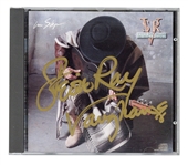 Stevie Ray Vaughan Signed “In Step” CD Cover (REAL)