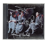 Black Sabbath Signed “Heaven and Hell” CD Cover