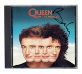 Queen Brian May Signed “Miracle” CD Cover