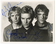 The Police Signed Photograph