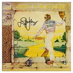 Elton John Signed “Goodbye Yellow Brick Road” Album (REAL)