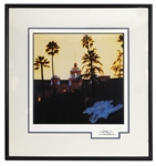 Joe Walsh Signed Eagles "Hotel California" Original Lithograph