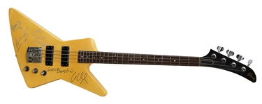 Primus Band Signed 1984 Gibson Explorer Bass Played by Les Claypool