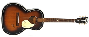 Steve Howe Played & Signed Acoustic Kay Guitar