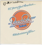 The Beach Boys Brian Wilson Signed “25 Years of Good Vibrations” Album