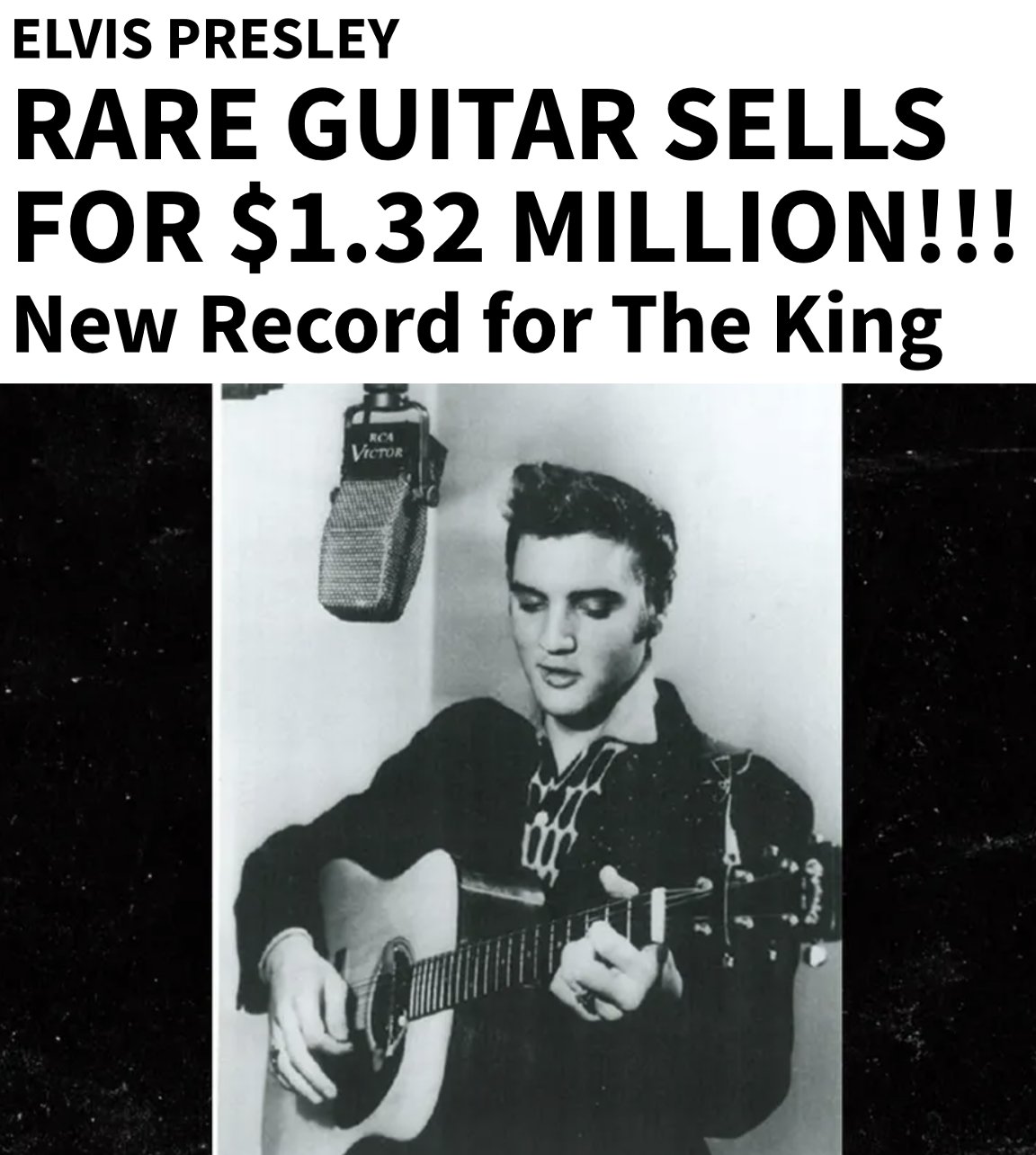 Elvis Presley News Article
