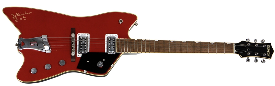 Bo Diddley Stage Played & Signed Historic Signature Jupiter Thunderbird "Billy-Bo" Model G6199 Gretsch Guitar