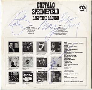 Buffalo Springfield Vintage Signed “Last Time Around” Album (REAL)