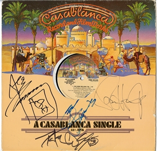 KISS Signed “A Casablanca Single” Single (REAL)