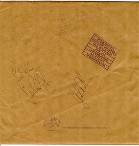 Led Zeppelin Band Signed “In Through the Out Door Album with John Bonham - Only 1 of 2 in Existence! (JSA & REAL)