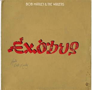 Bob Marley Spectacular Signed "Exodus" Album (JSA & REAL)