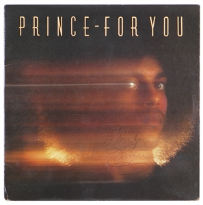 Prince "For You" Signed & Inscribed Album (REAL)
