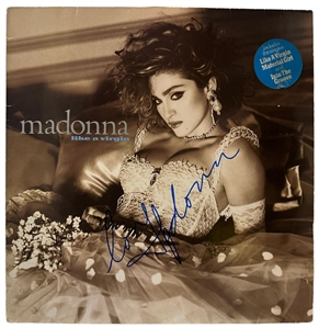Madonna Signed “Like a Virgin” Album (REAL)
