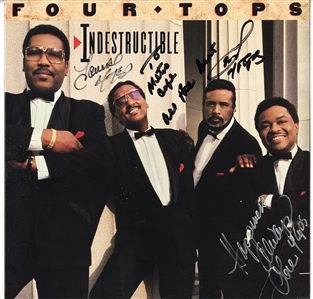 Four Tops Signed “Indestructible” CD (REAL)