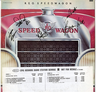 REO Speedwagon Signed “REO Speedwagon” Album