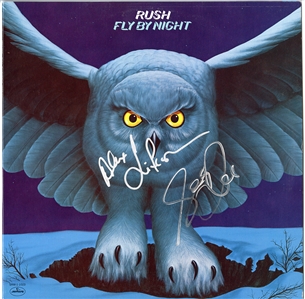 Rush Signed “Fly by Night” Album