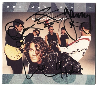 INXS Signed “Disappear” CD Cover (REAL)