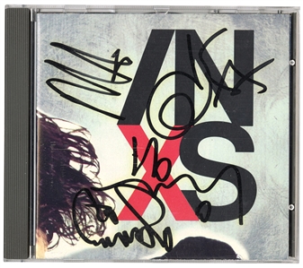 INXS Signed “INXS” CD Cover (REAL)