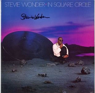 Stevie Wonder Signed "In Square Circle" Album (JSA)
