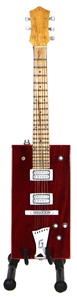 Bo Diddley Signed Gretsch 6138T Miniature Rectangular Guitar