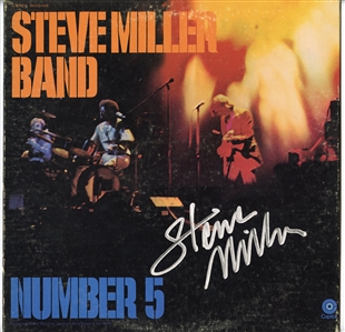 Steve Miller Signed “Number 5” Album (REAL)