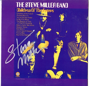 Steve Miller Signed “Children of the Future” Album (REAL)