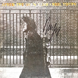 Neil Young Signed “After the Gold Rush” Album (REAL)