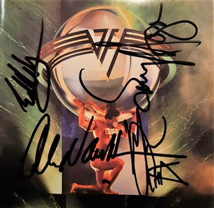 Van Halen Band Signed “5150” CD Cover (REAL)