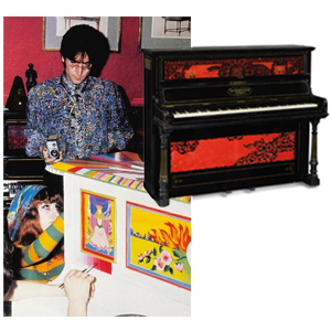 John Lennon’s Sgt. Pepper’s Personally Owned and Used Piano from His Kenwood and Tittenhurst Park Homes on Which He Composed Lucy In The Sky With Diamonds, A Day In The Life and More