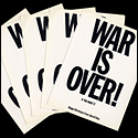 John & Yoko "WAR IS OVER!" Cards