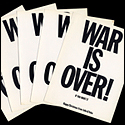 John & Yoko WAR IS OVER! Cards
