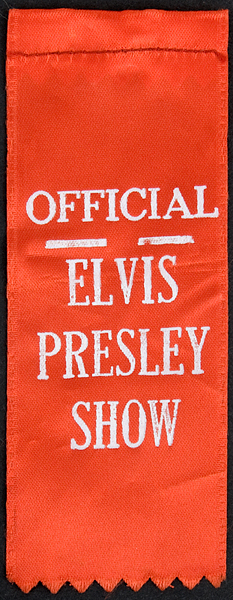 Elvis Presley Back Stage Concert Ribbon