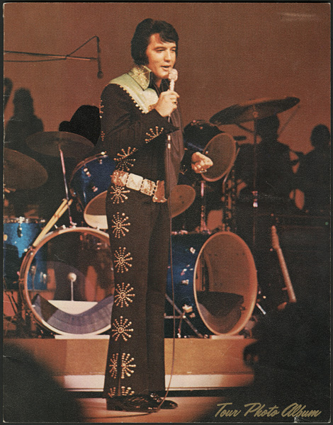 Elvis Presley Concert Program